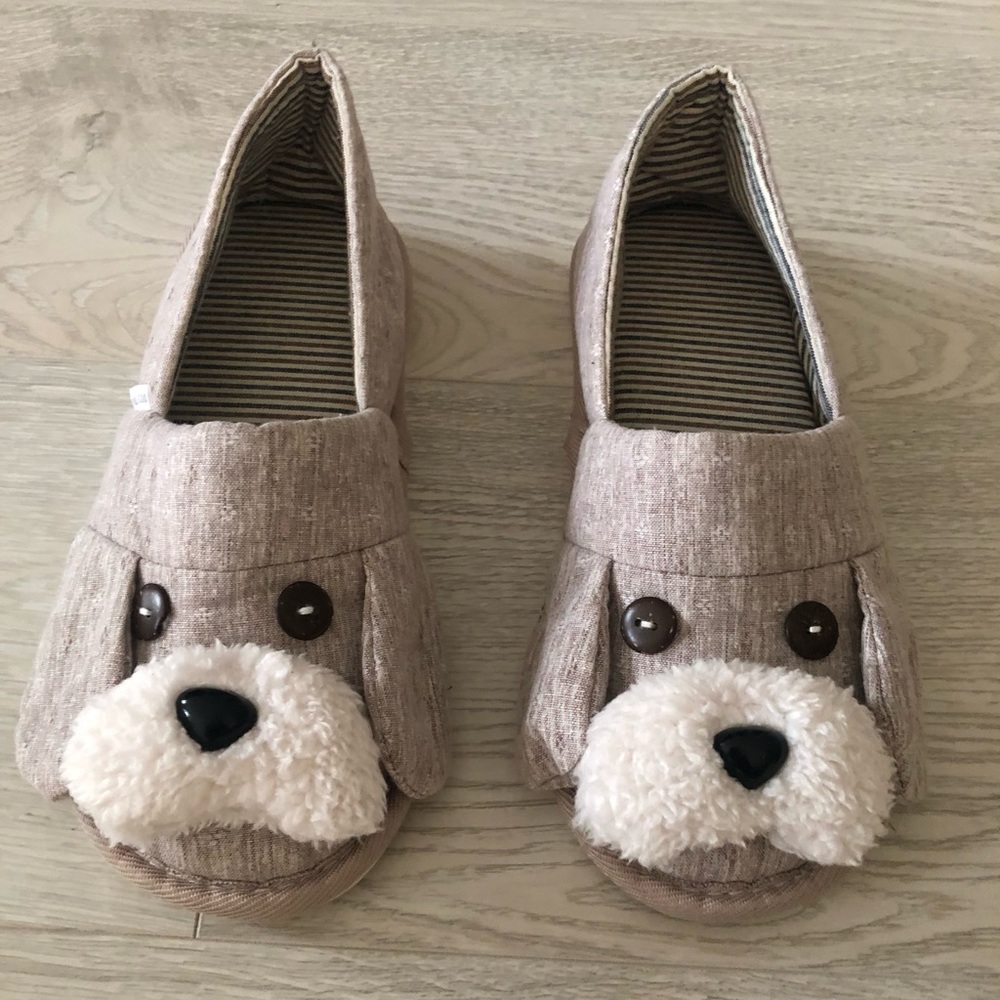 Dudu Town Animal Dog Non-Slip Soft Slippers